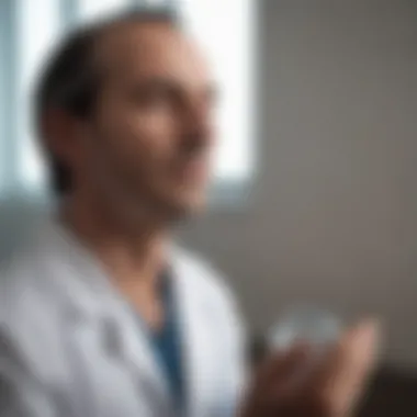 Proactive Measures: The Role of Preventive Healthcare A tranquil moment of mindfulness during a healthcare check-up