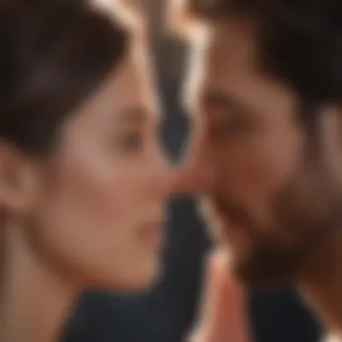 A heartwarming scene illustrating love and connection