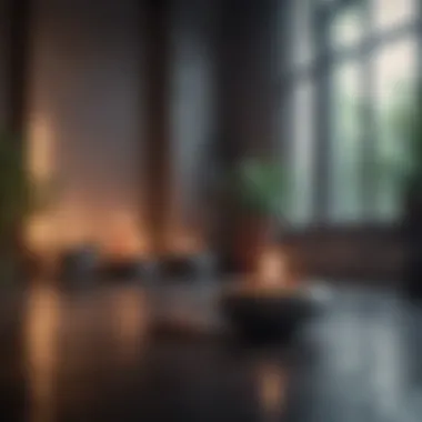 Mindful Indoor Space Calm indoor space designed for mindfulness