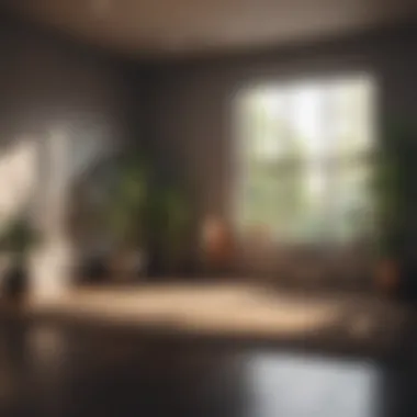 Mindfulness Space for Enhanced Focus A calm and inviting workspace for mindfulness practices