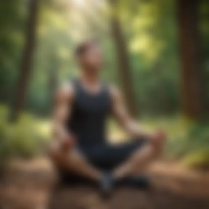 Exercising outdoors as a stress reduction technique