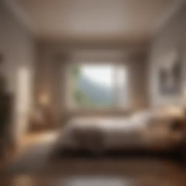 Creating a Sleep-Friendly Space A serene bedroom environment promoting sleep hygiene