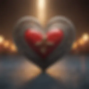 A heart emblem representing love and kindness