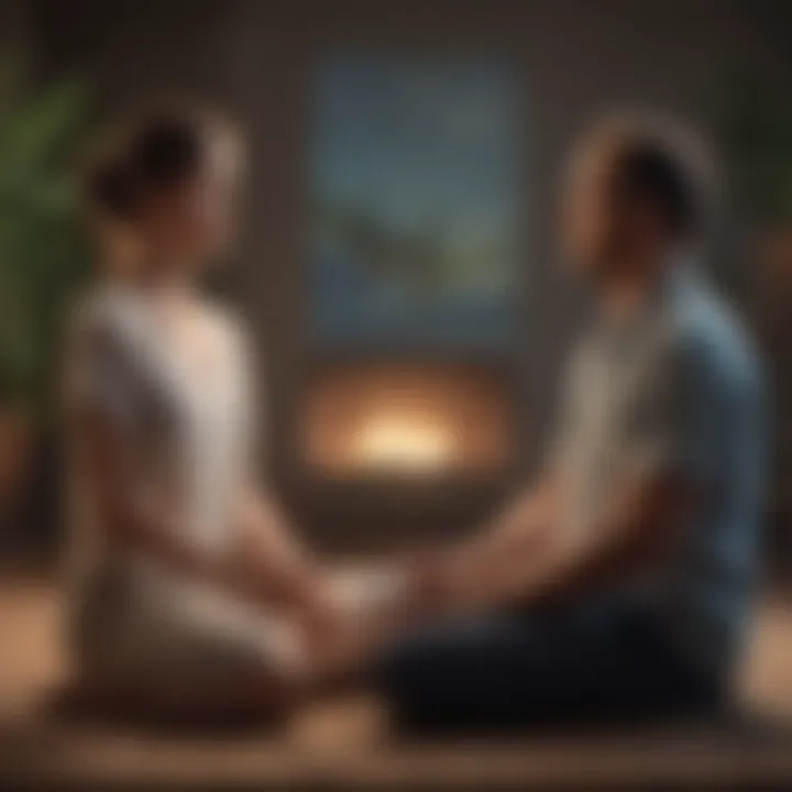 Graphical depiction of effective communication in relationships