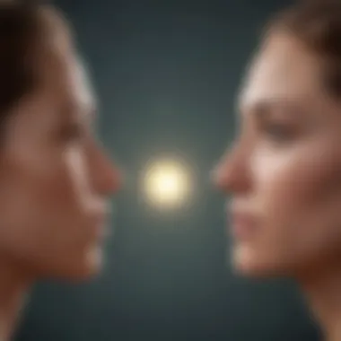 The Role of Self-Awareness Symbolic illustration of self-awareness in relationships