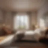 A serene bedroom environment designed for optimal sleep.