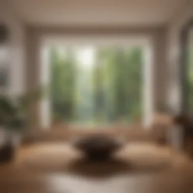 Cozy corner for meditation practice