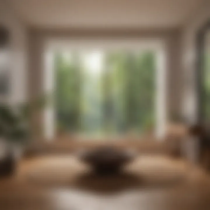 Cozy corner for meditation practice