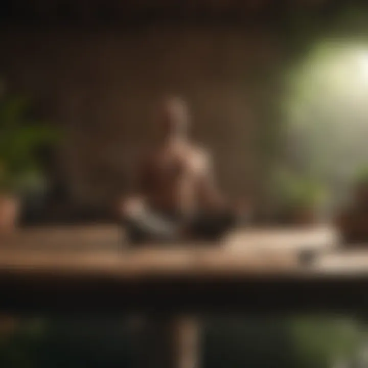 Meditation techniques demonstration