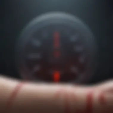Scientific Evidence of Blood Pressure Reduction Graph showing scientific data on blood pressure reduction through meditation