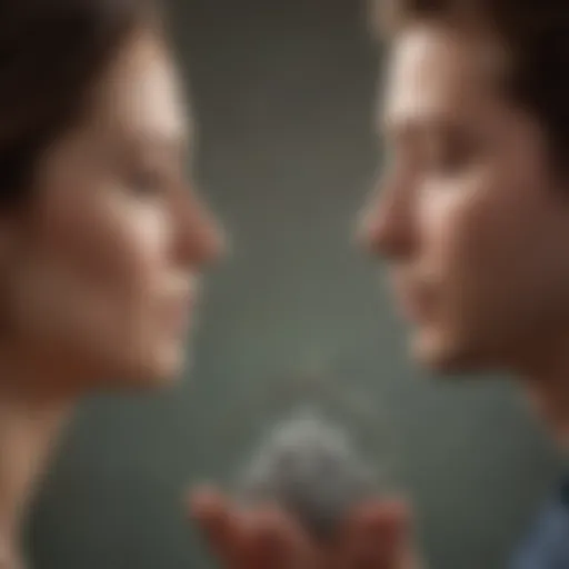 Abstract representation of codependency dynamics