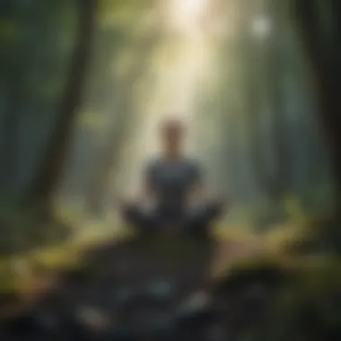 Mindfulness in Nature for Self-Confidence Mindfulness practice in a serene environment
