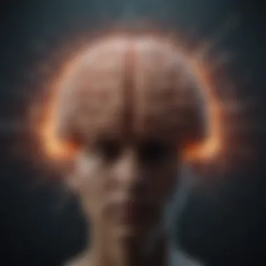A brain with various pathways illustrating diverse thought patterns