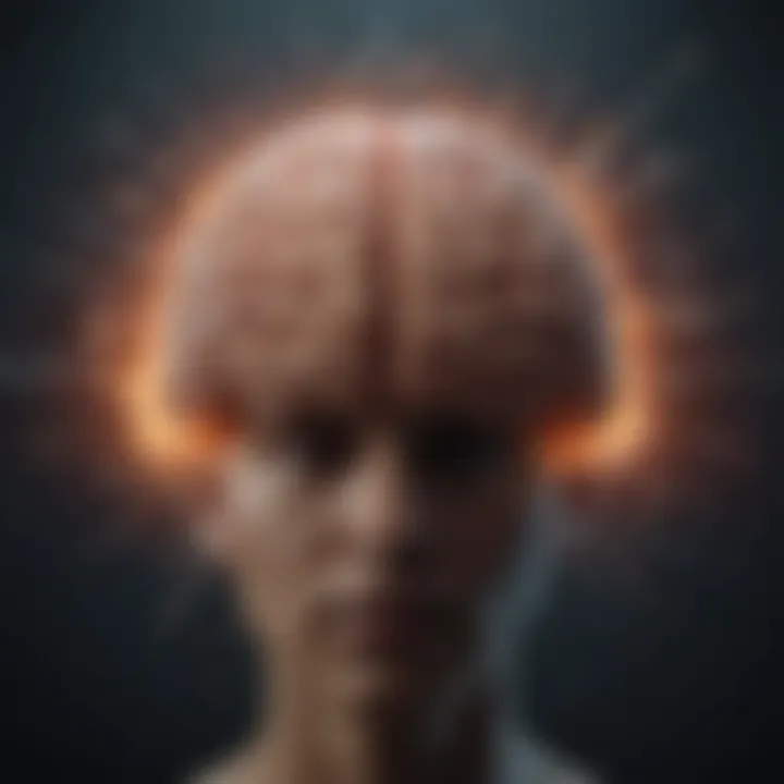 A brain with various pathways illustrating diverse thought patterns