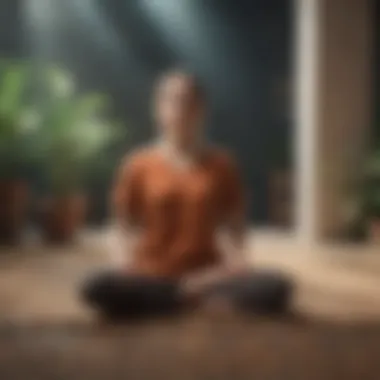 Emotional Regulation in a Calm Environment Calm environment for meditation promoting emotional regulation
