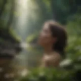 A serene landscape symbolizing emotional healing