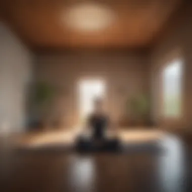 The Power of Minimalism in Meditation An organized and clutter-free meditation space