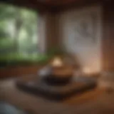 Serene Zen Room with Minimalist Decor