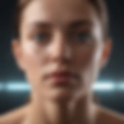 An abstract representation of self-reflection
