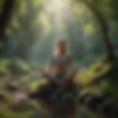 Rejuvenation in Nature Beautiful nature representing self-care and rejuvenation