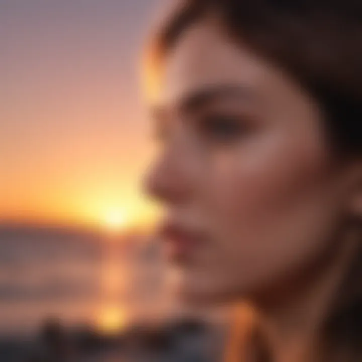 A serene sunset representing deep emotional connections