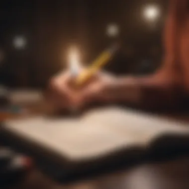 Harnessing the Power of Journaling A person journaling for self-reflection