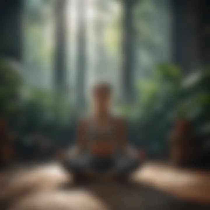 Meditation session focused on emotional regulation