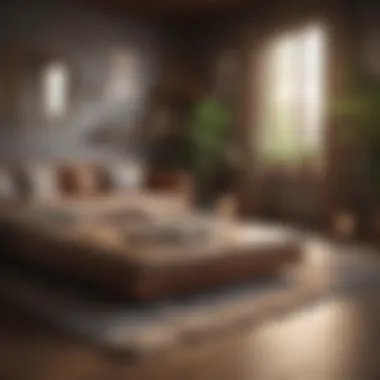 A cozy space designed for relaxation