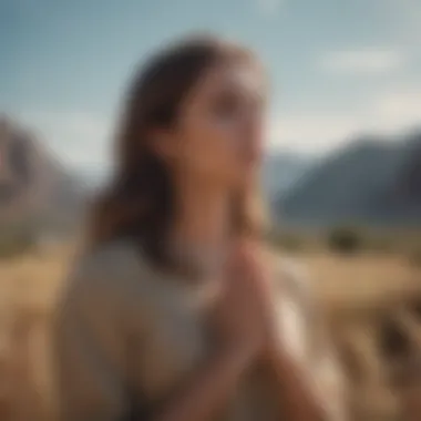 Embracing Mental Clarity A serene landscape symbolizing mental clarity