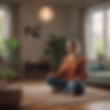 Creating a Supportive Atmosphere for Mental Health A cozy environment depicting lifestyle adjustments for mental well-being.