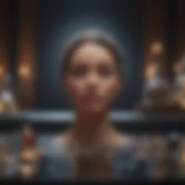 An abstract representation of societal influences on self-perception