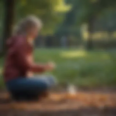 A spontaneous gesture of kindness at a local park
