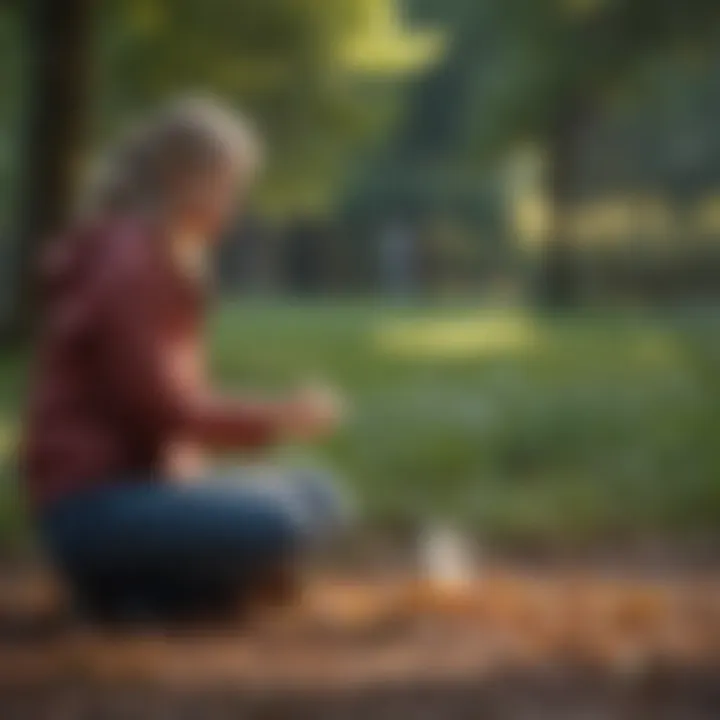 A spontaneous gesture of kindness at a local park