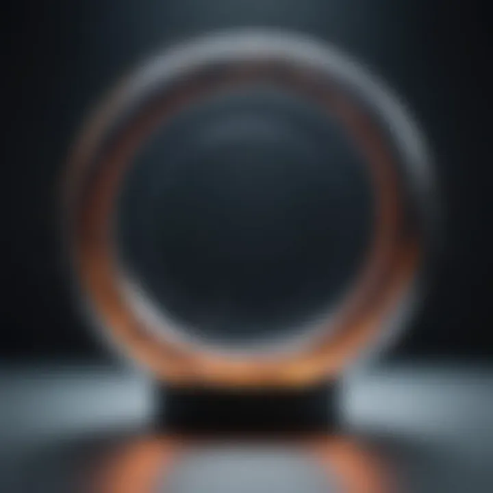 An abstract representation of thoughts intertwining.