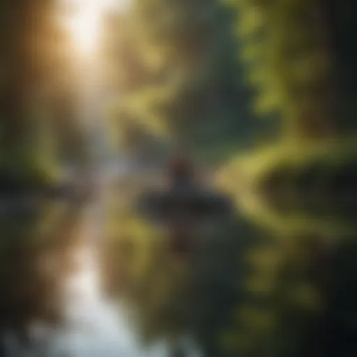 A serene landscape reflecting inner peace