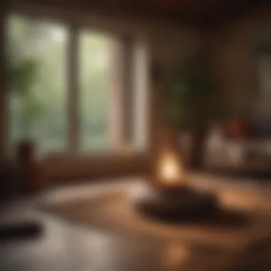 Creating a Cozy Meditation Space A cozy home setup for meditation