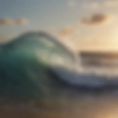 Harmonious Waves: The Artistry of Sound in Meditation An abstract representation of sound waves merging with visual art, illustrating the connection between sound and meditation.