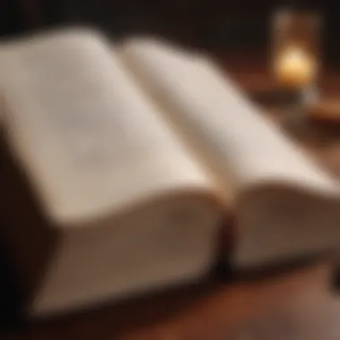An open book with quotes on relationships, symbolizing wisdom