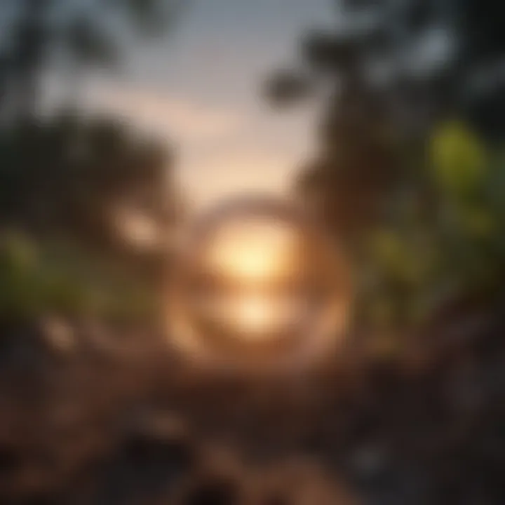 A sunrise representing new beginnings and growth