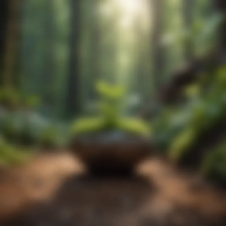 Nature scene reflecting personal growth through kindness