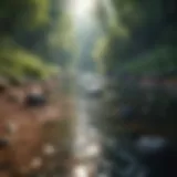 A serene landscape reflecting tranquility