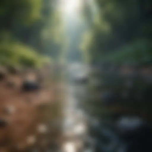 A serene landscape reflecting tranquility