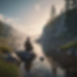 A serene landscape symbolizing inner peace