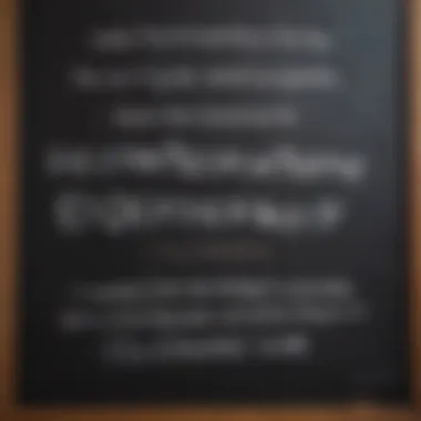 Words of Encouragement A chalkboard filled with encouraging phrases