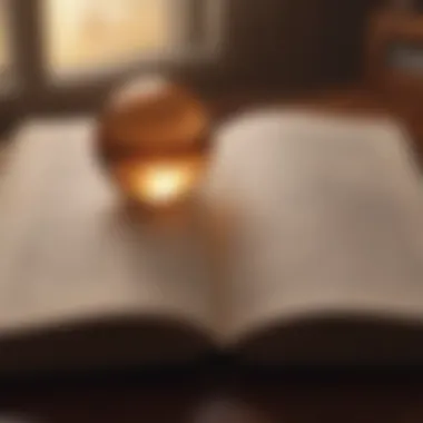 An open book with quotes about happiness