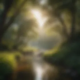 A serene landscape symbolizing inner peace.