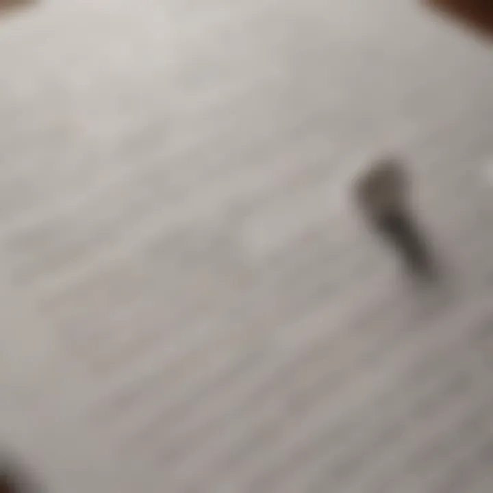A tear-streaked piece of paper with handwritten quotes