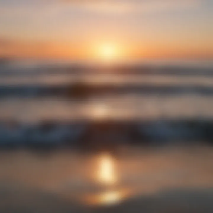 A sunrise over a calm ocean, signifying new beginnings and personal worth