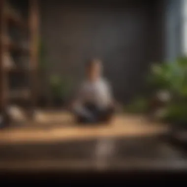 The Importance of Mindfulness in Careers A person practicing mindfulness in a quiet setting
