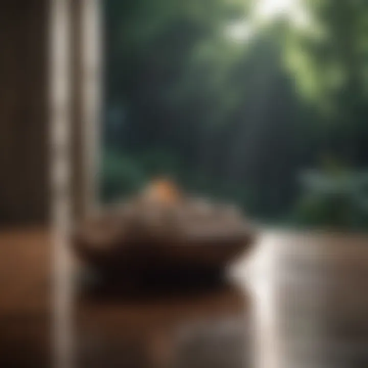 An abstract representation of mindfulness and meditation